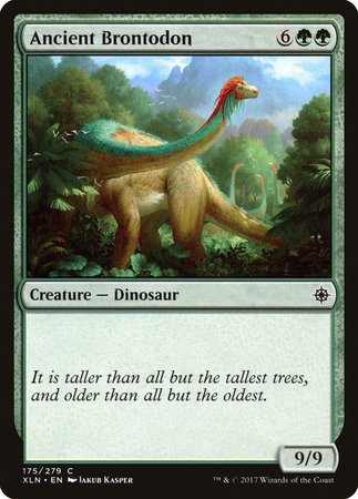 Ancient Brontodon [Ixalan] | Cards and Coasters CA