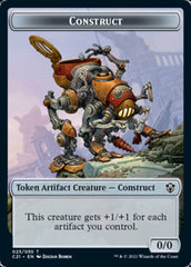 Copy // Construct Token (030) [Commander 2021 Tokens] | Cards and Coasters CA