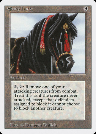Ebony Horse [Revised Edition] | Cards and Coasters CA