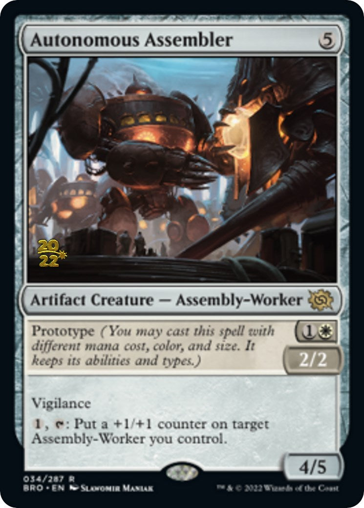 Autonomous Assembler [The Brothers' War: Prerelease Promos] | Cards and Coasters CA