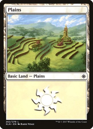 Plains (262) [Ixalan] | Cards and Coasters CA