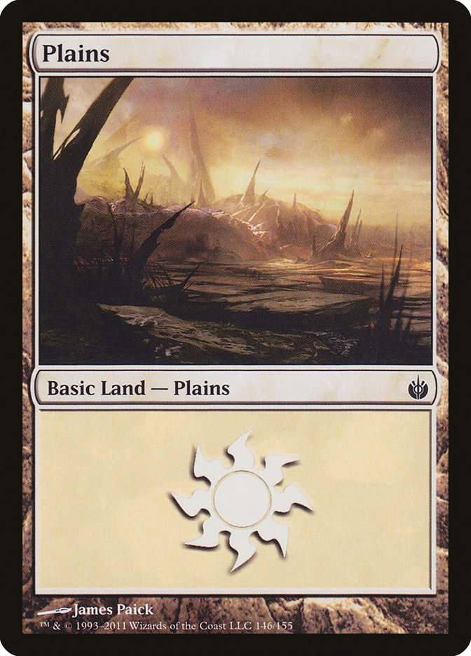 Plains (146) [Mirrodin Besieged] | Cards and Coasters CA