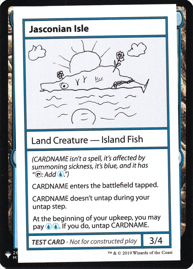 Jasconian Isle [Mystery Booster Playtest Cards] | Cards and Coasters CA