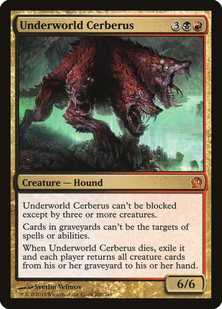 Underworld Cerberus [Theros] | Cards and Coasters CA