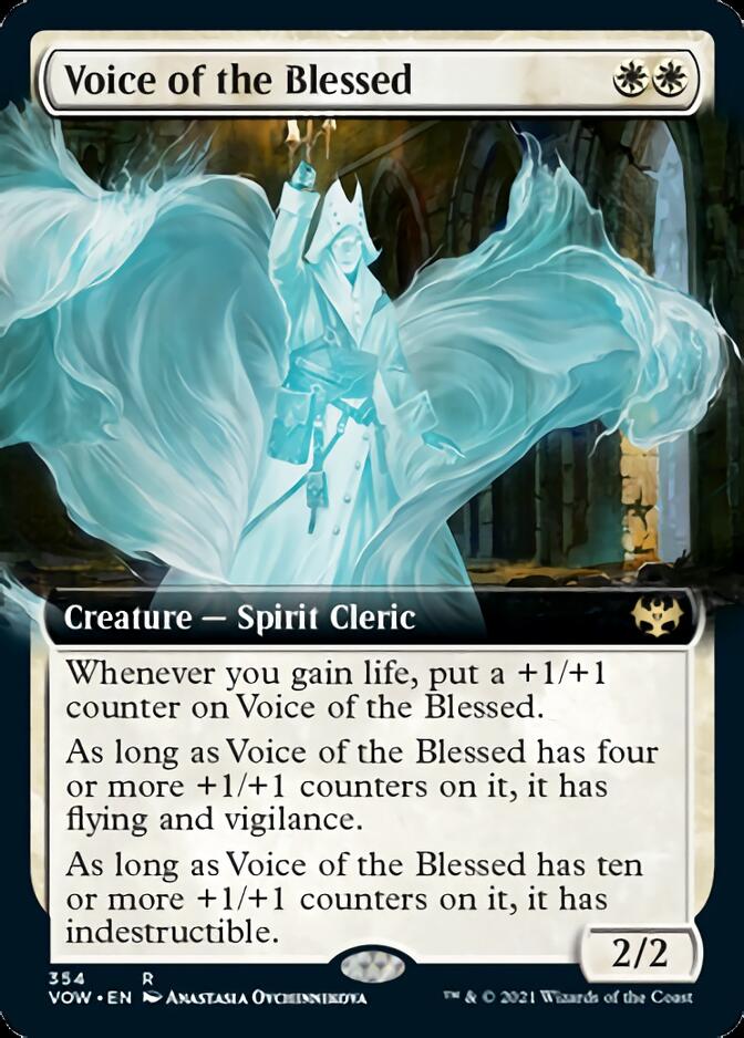 Voice of the Blessed (Extended) [Innistrad: Crimson Vow] | Cards and Coasters CA