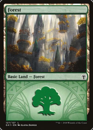 Forest (127) [GRN Guild Kit] | Cards and Coasters CA