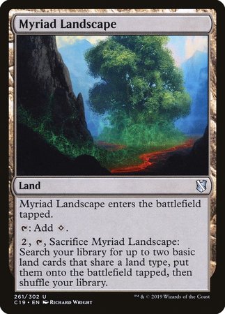 Myriad Landscape [Commander 2019] | Cards and Coasters CA