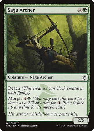 Sagu Archer [Khans of Tarkir] | Cards and Coasters CA