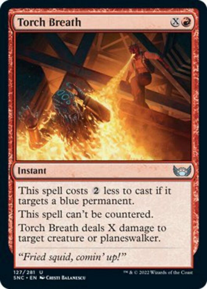 Torch Breath [Streets of New Capenna] | Cards and Coasters CA