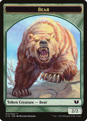 Bear // Spider Double-Sided Token [Commander 2015 Tokens] | Cards and Coasters CA
