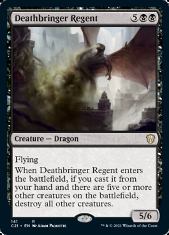 Deathbringer Regent [Commander 2021] | Cards and Coasters CA