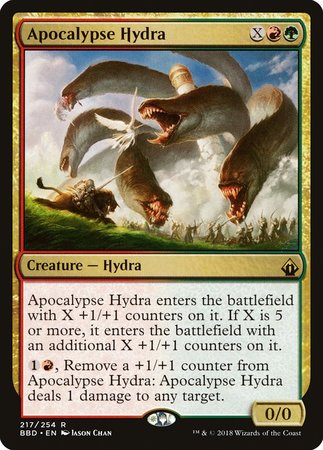 Apocalypse Hydra [Battlebond] | Cards and Coasters CA