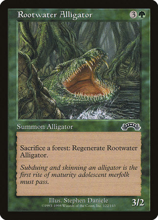 Rootwater Alligator [Exodus] | Cards and Coasters CA