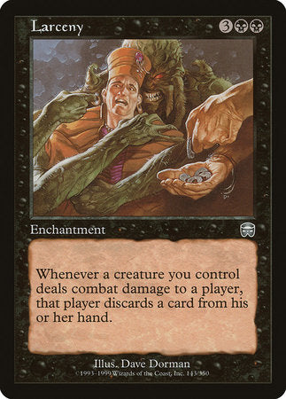 Larceny [Mercadian Masques] | Cards and Coasters CA
