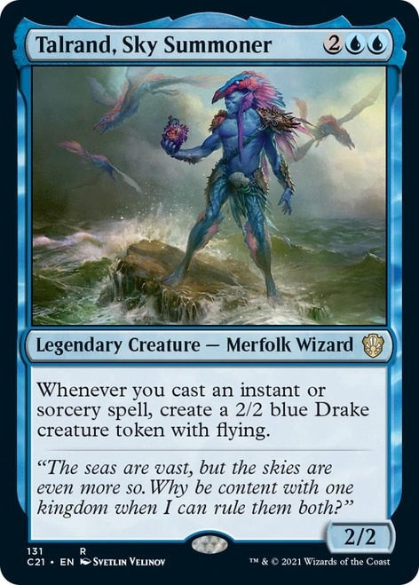 Talrand, Sky Summoner [Commander 2021] | Cards and Coasters CA