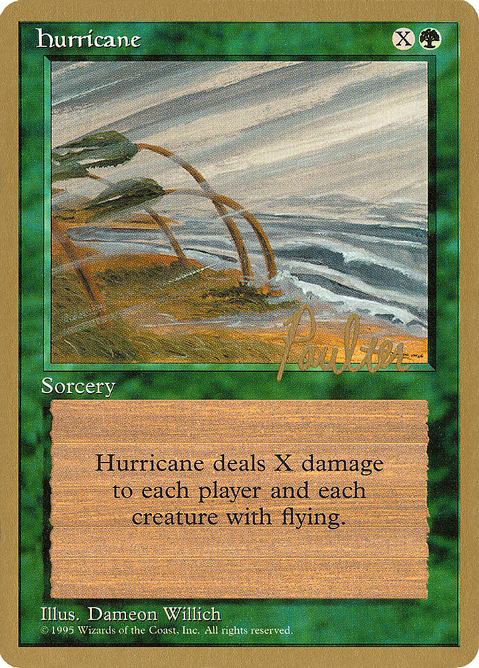 Hurricane (Preston Poulter) [Pro Tour Collector Set] | Cards and Coasters CA