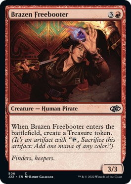Brazen Freebooter [Jumpstart 2022] | Cards and Coasters CA