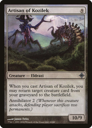 Artisan of Kozilek [Rise of the Eldrazi] | Cards and Coasters CA