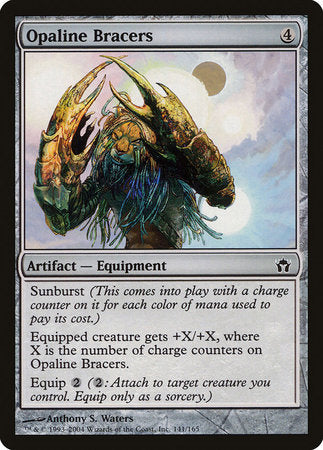 Opaline Bracers [Fifth Dawn] | Cards and Coasters CA
