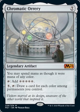 Chromatic Orrery [Core Set 2021] | Cards and Coasters CA