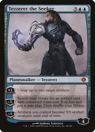 Tezzeret the Seeker [Shards of Alara] | Cards and Coasters CA