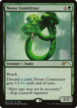 Noose Constrictor [Friday Night Magic 2017] | Cards and Coasters CA