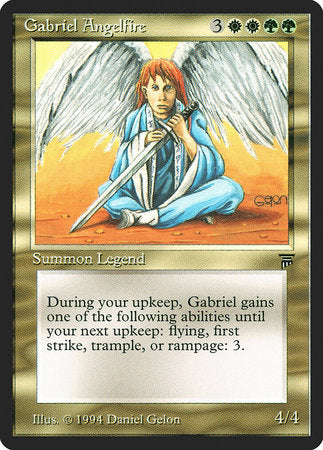 Gabriel Angelfire [Legends] | Cards and Coasters CA