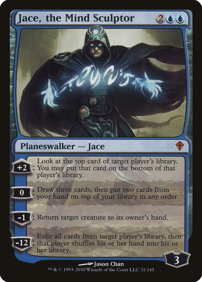 Jace, the Mind Sculptor [Worldwake] | Cards and Coasters CA