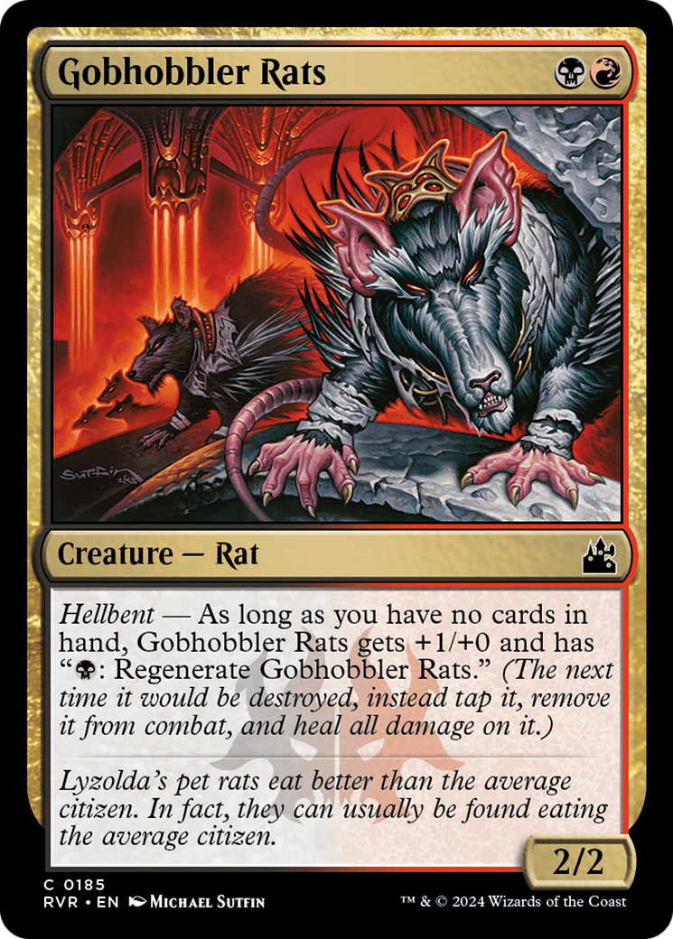 Gobhobbler Rats [Ravnica Remastered] | Cards and Coasters CA