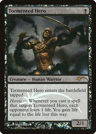 Tormented Hero [Friday Night Magic 2014] | Cards and Coasters CA