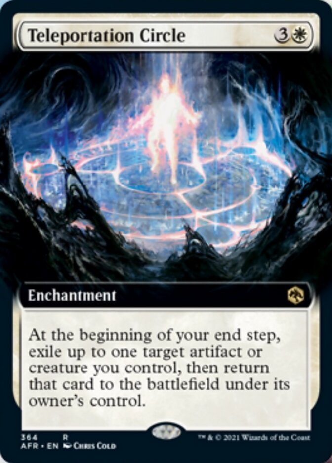 Teleportation Circle (Extended) [Dungeons & Dragons: Adventures in the Forgotten Realms] | Cards and Coasters CA