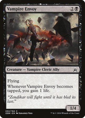 Vampire Envoy [Oath of the Gatewatch] | Cards and Coasters CA