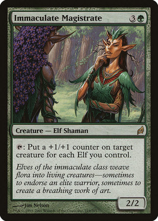 Immaculate Magistrate [Lorwyn] | Cards and Coasters CA