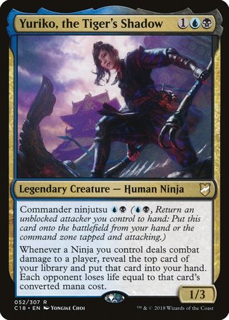 Yuriko, the Tiger's Shadow [Commander 2018] | Cards and Coasters CA