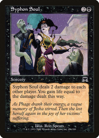 Syphon Soul [Onslaught] | Cards and Coasters CA
