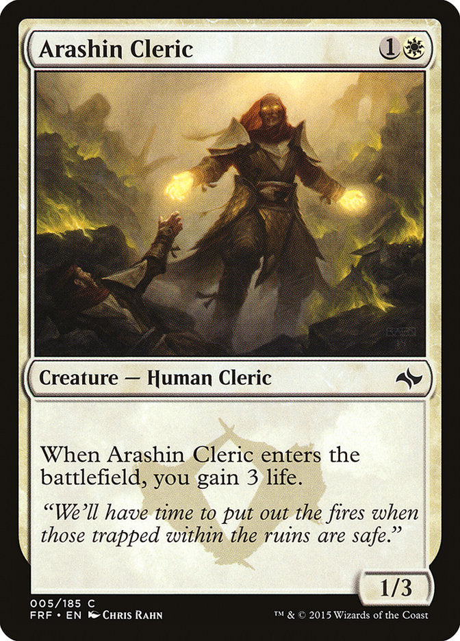 Arashin Cleric [Fate Reforged] | Cards and Coasters CA