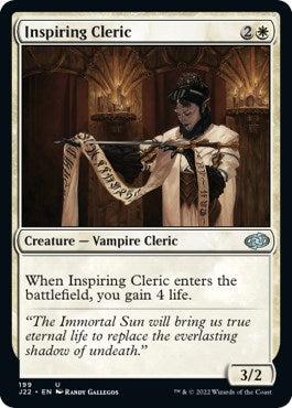 Inspiring Cleric [Jumpstart 2022] | Cards and Coasters CA