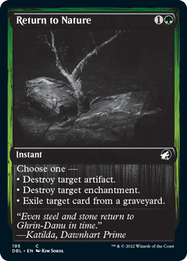 Return to Nature [Innistrad: Double Feature] | Cards and Coasters CA