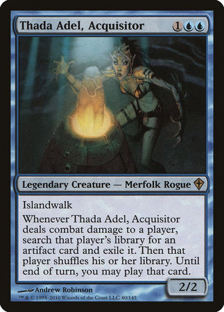Thada Adel, Acquisitor [Worldwake] | Cards and Coasters CA