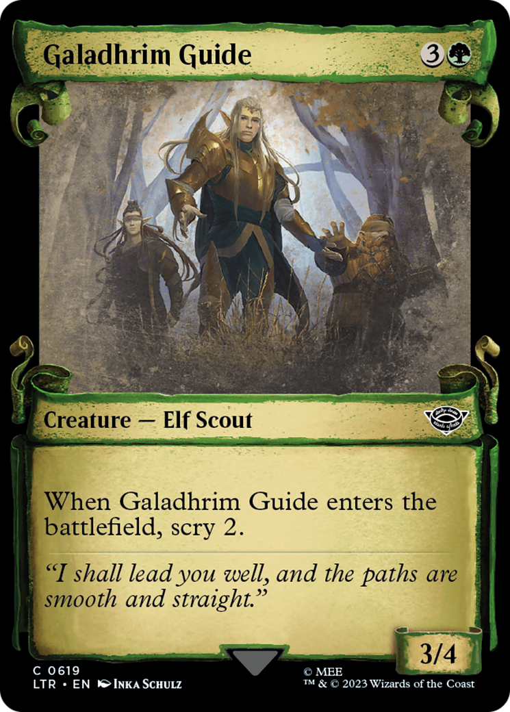 Galadhrim Guide [The Lord of the Rings: Tales of Middle-Earth Showcase Scrolls] | Cards and Coasters CA