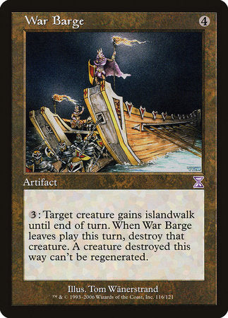 War Barge [Time Spiral Timeshifted] | Cards and Coasters CA