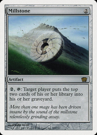 Millstone [Eighth Edition] | Cards and Coasters CA