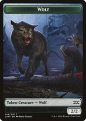 Wolf Token [Double Masters] | Cards and Coasters CA