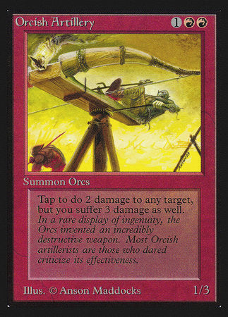 Orcish Artillery (CE) [Collectors’ Edition] | Cards and Coasters CA