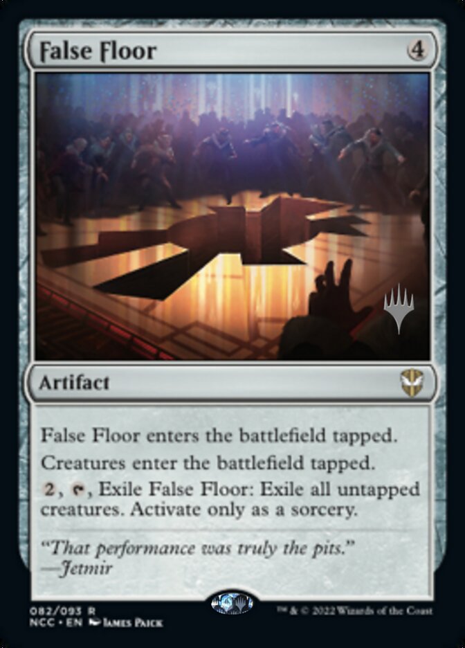 False Floor (Promo Pack) [Streets of New Capenna Commander Promos] | Cards and Coasters CA