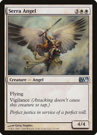 Serra Angel [Magic 2011] | Cards and Coasters CA