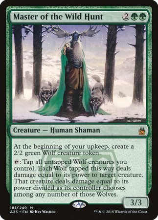 Master of the Wild Hunt [Masters 25] | Cards and Coasters CA