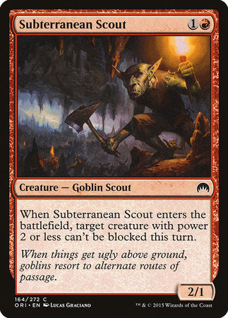 Subterranean Scout [Magic Origins] | Cards and Coasters CA