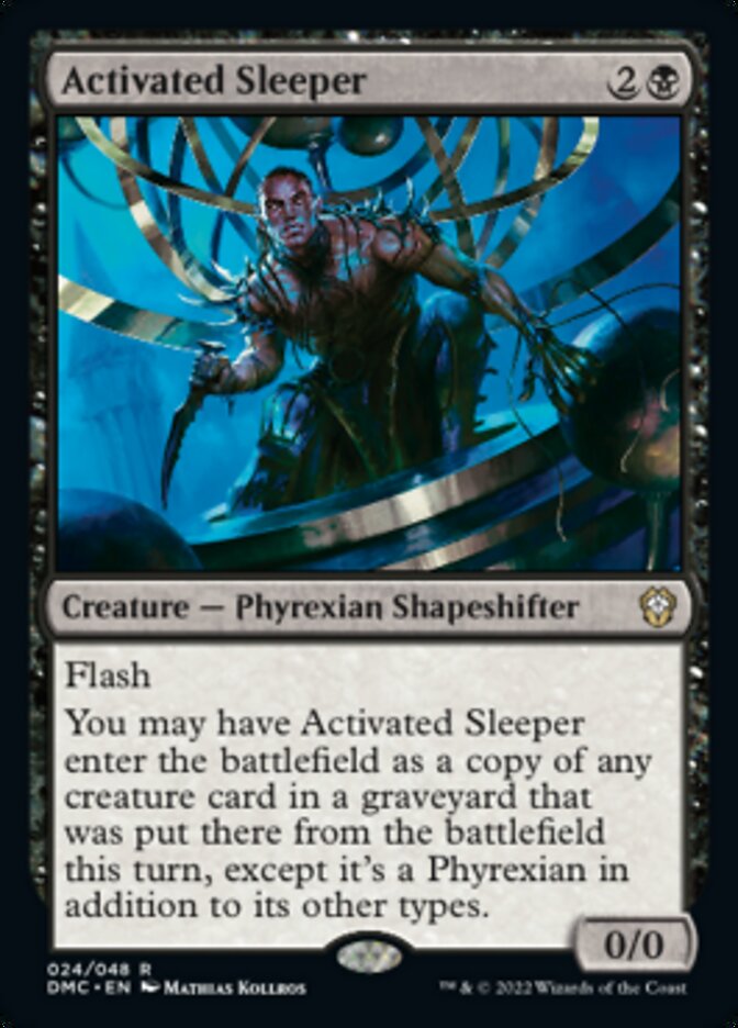 Activated Sleeper [Dominaria United Commander] | Cards and Coasters CA