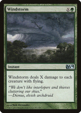 Windstorm [Magic 2014] | Cards and Coasters CA